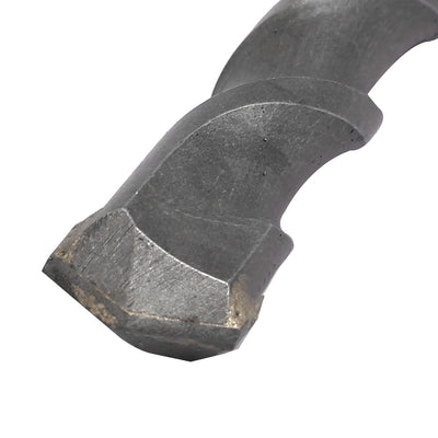 Harfington 18mm Tip 200mm Length Chrome Steel Round  Shank Masonry Hammer Drill Bit