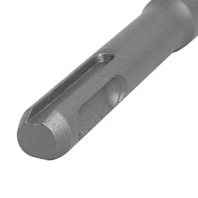 Harfington 14mm Tip 200mm Long Chrome Steel Round  Shank Masonry Hammer Drill Bit