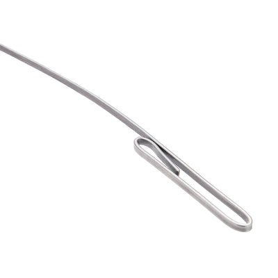 Harfington 131 Feet (40M) Electrical Fish Tape Reel, Pull Communication Wire Cable Line From Drywall, Ceiling, Under Rug Conduit or Pipe 0.12" W x 0.05" H