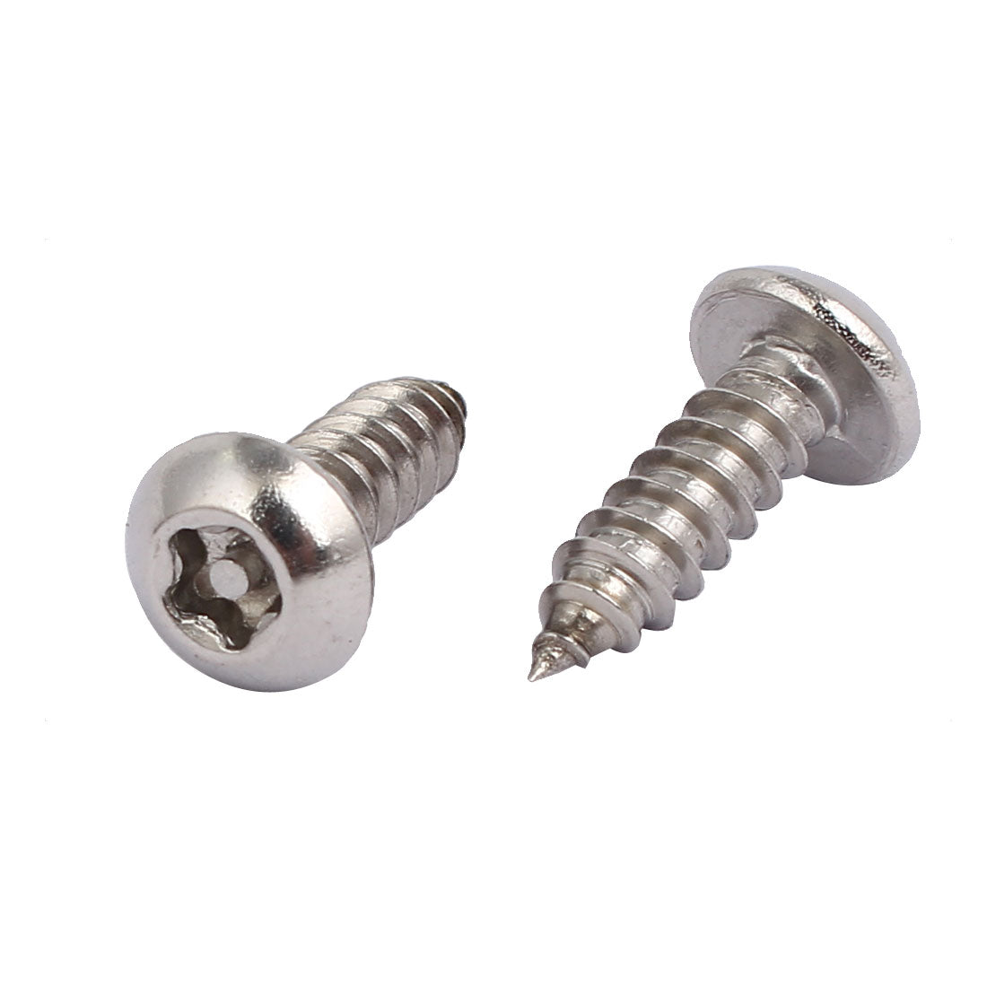Harfington M4.8 x 16mm 304 Stainless Steel Pan Head Torx Self Tapping Screws 15pcs