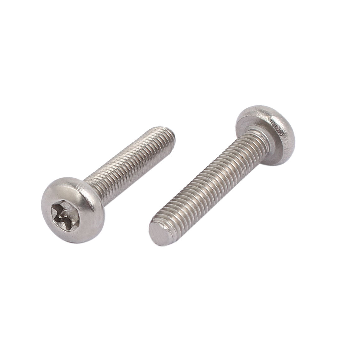 Harfington M5x25mm 304 Stainless Steel Button Head Torx Socket Cap Screws Fasteners 35pcs