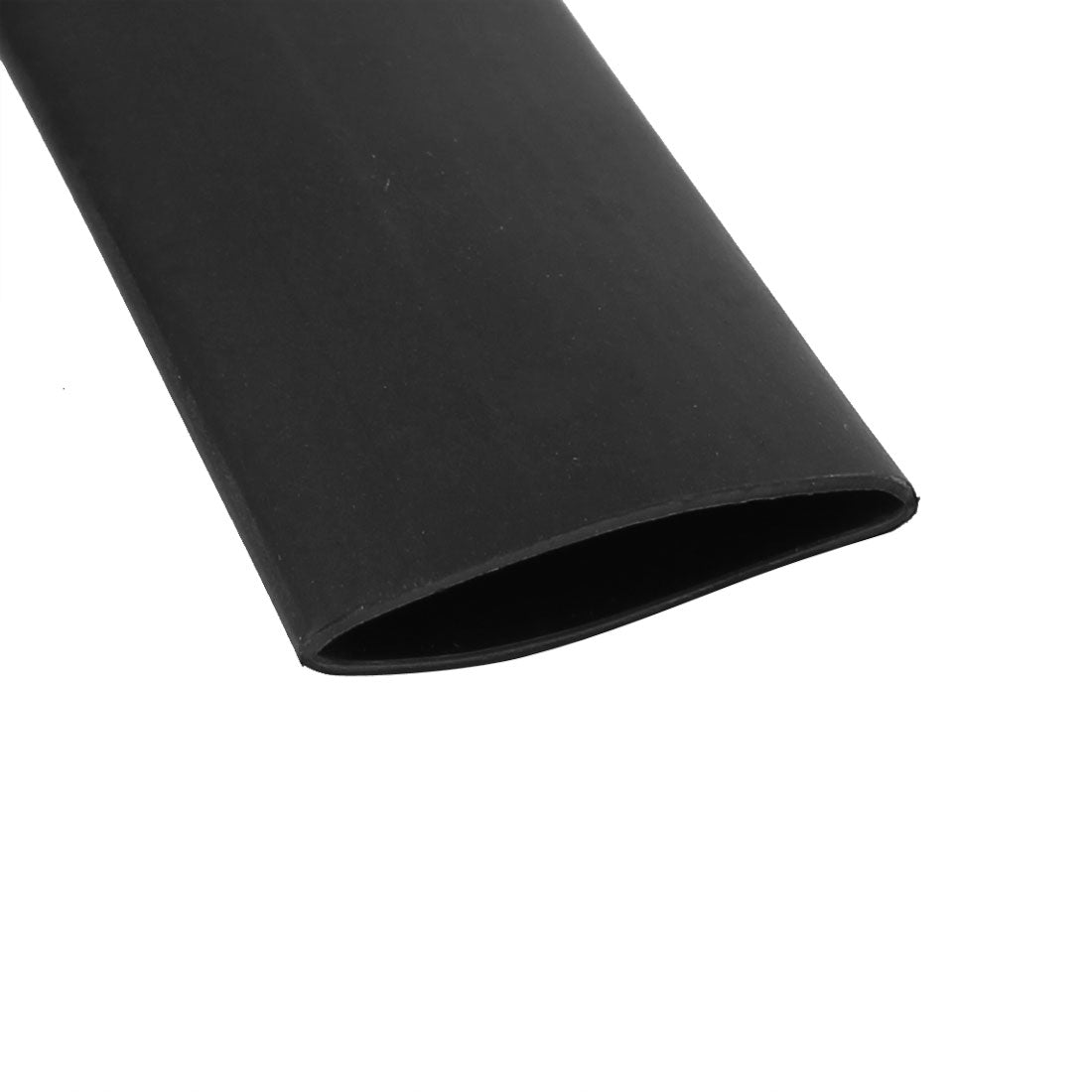 Harfington 15.4mm Dia 3:1 Ratio Heat Shrink Tube Wire Wrap Cable Sleeve Tubing 1m Length Black