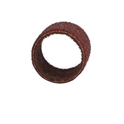 Harfington 13mm x 15mm x 13mm 120 Grit Abrasive Sanding Sleeves Sandpaper Dark Brown 10pcs