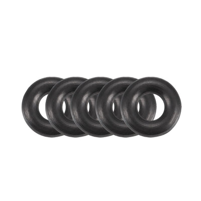 Harfington Nitrile Rubber O-Rings Metric Buna-N Sealing Gasket, Black Pack of 50