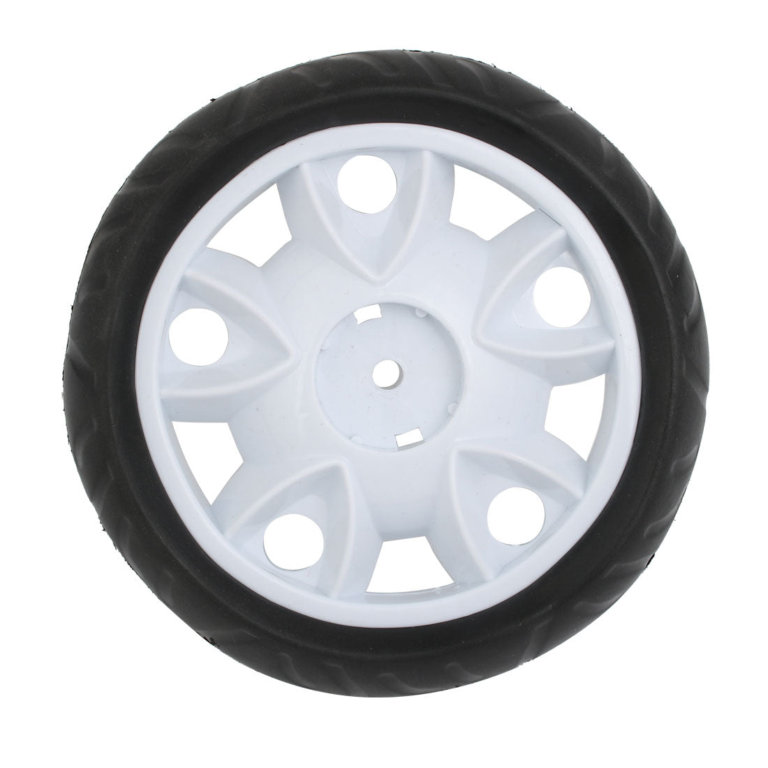 Harfington 170mm Diameter Plastic Single Wheel Pulley Rolling Roller