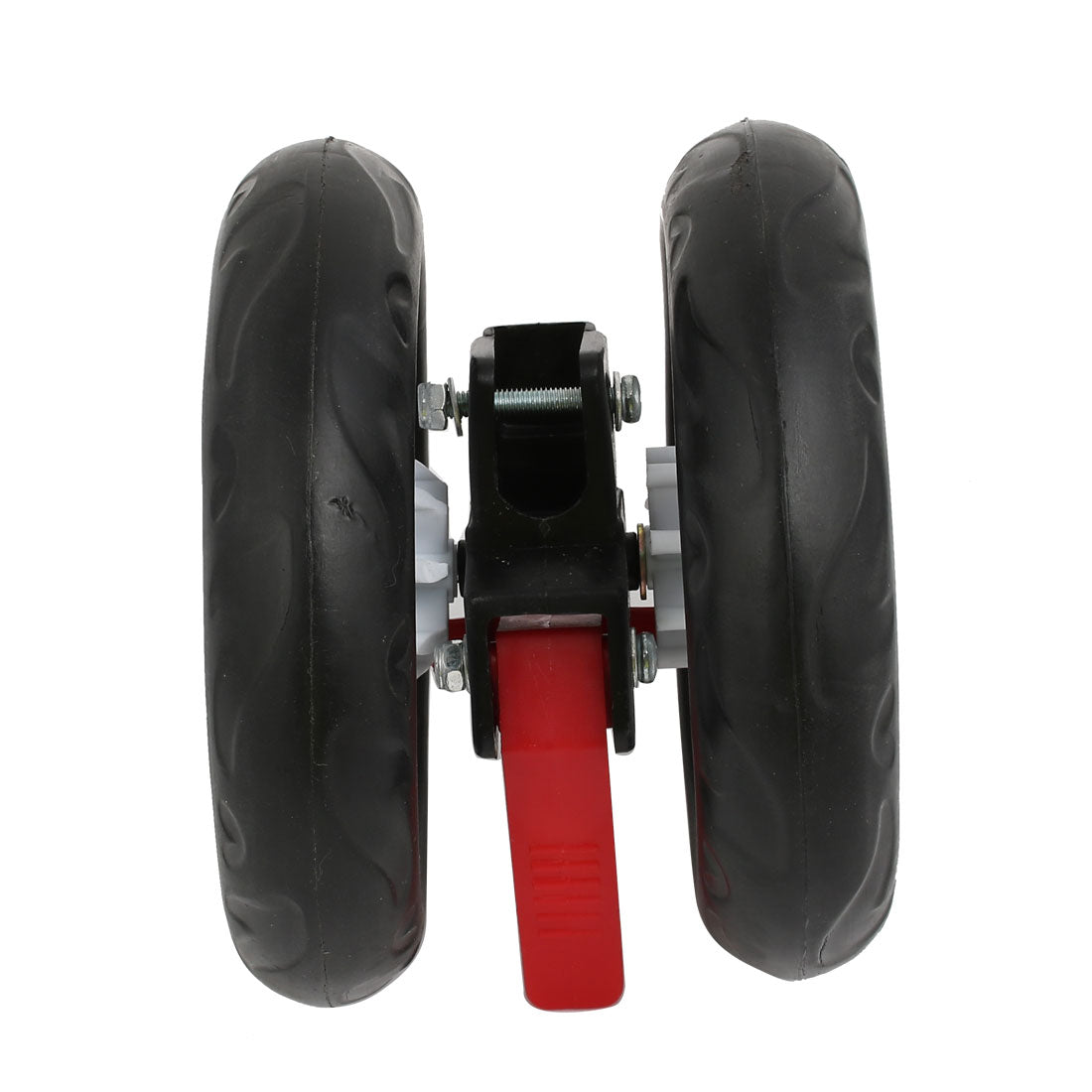 Harfington 140mm Diameter Plastic Brake Rear Wheel Pulley Roller for 16mm Tube