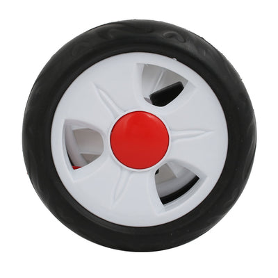 Harfington 140mm Diameter Plastic Brake Rear Wheel Pulley Roller for 16mm Tube