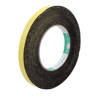 Harfington 15mm Width 2mm Thickness EVA Single Side Sponge Foam Tape 5 Meter Length