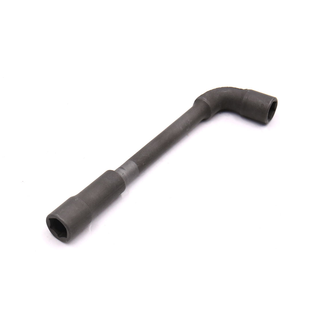Harfington Black 10mm L Shaped Double End Hexagon Socket Spanner Wrench Repair Tool for Car