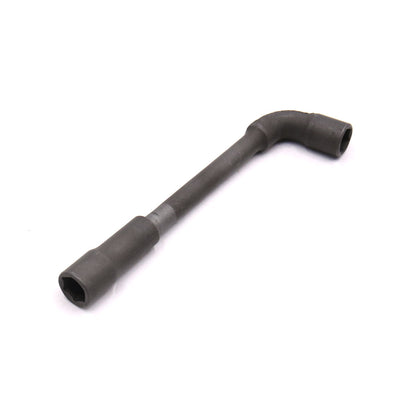 Harfington Black 10mm L Shaped Double End Hexagon Socket Spanner Wrench Repair Tool for Car