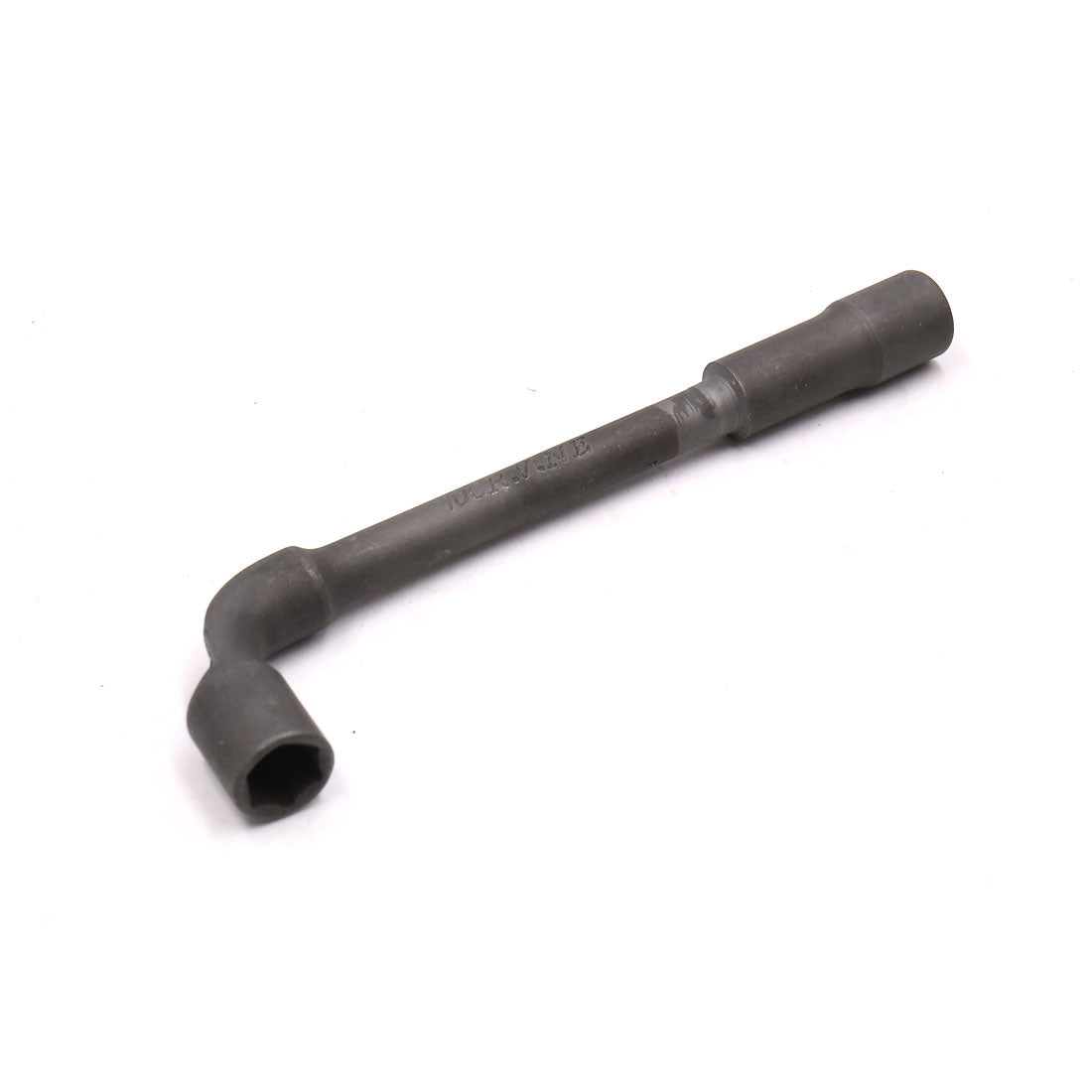 Harfington Black 10mm L Shaped Double End Hexagon Socket Spanner Wrench Repair Tool for Car