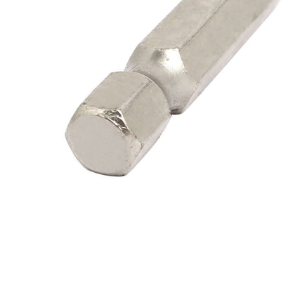 Harfington 3.2mm Drilling Dia 2 Flutes HSS 1/4-inch Hex Shank Twist Drill Bit 3pcs