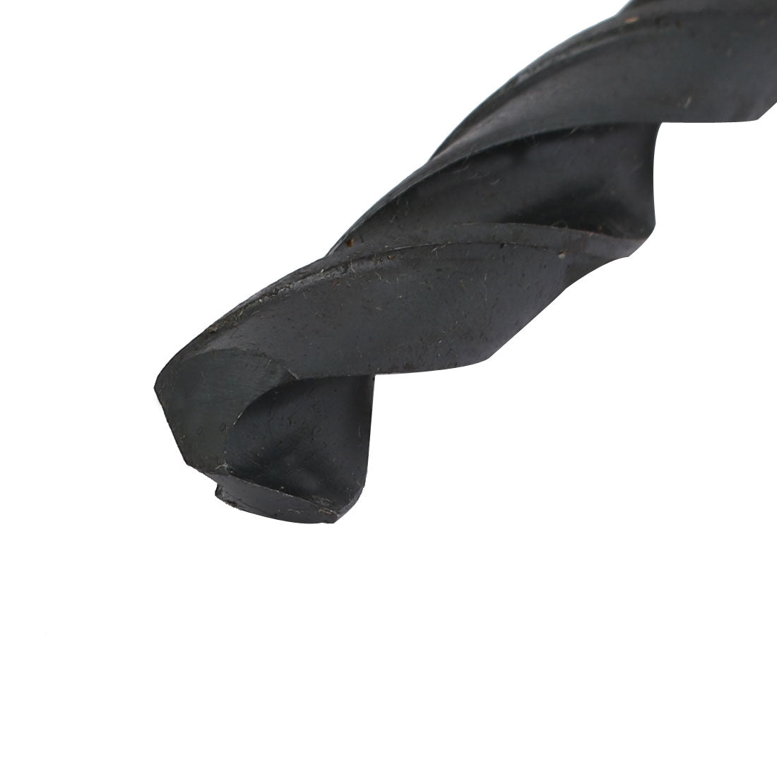 Harfington 13mm Dia HSS 2-Flute Straight Shank Twist Drill Bit Drilling Tool Black