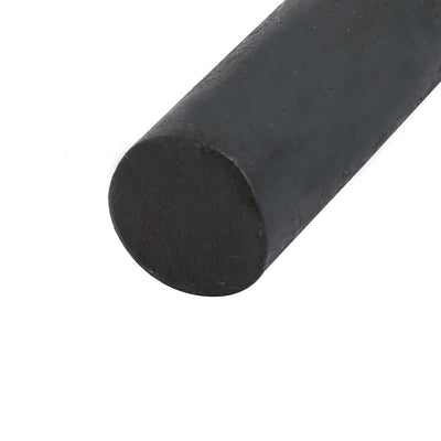 Harfington 13mm Dia HSS 2-Flute Straight Shank Twist Drill Bit Drilling Tool Black