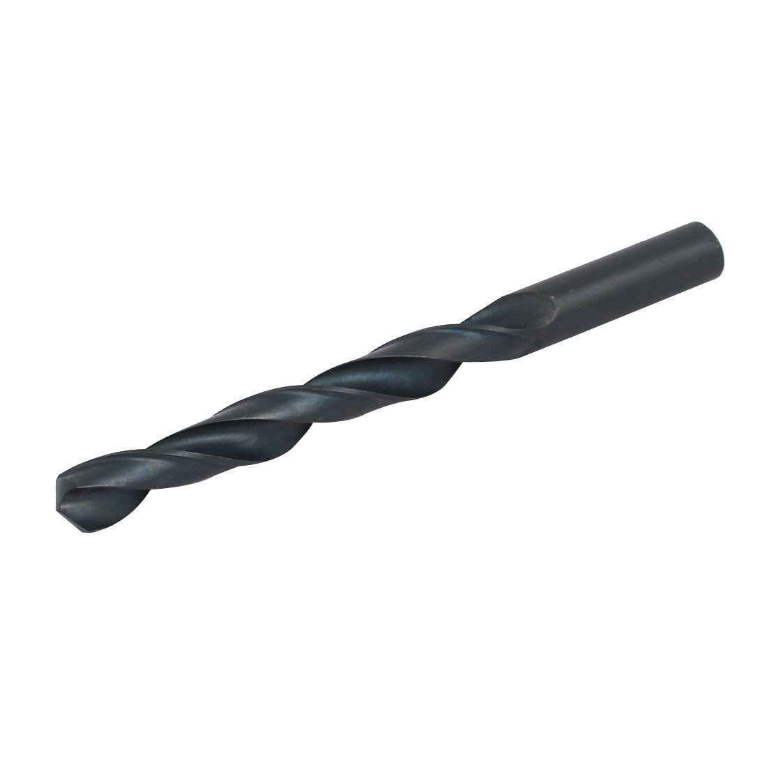 Harfington 13mm Dia HSS 2-Flute Straight Shank Twist Drill Bit Drilling Tool Black