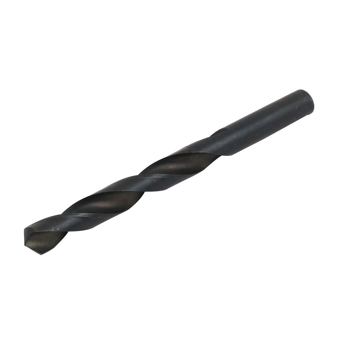 Harfington 13.5mm Drilling Dia 160mm Length HSS Straight Round Shank Twist Drill Bit Black