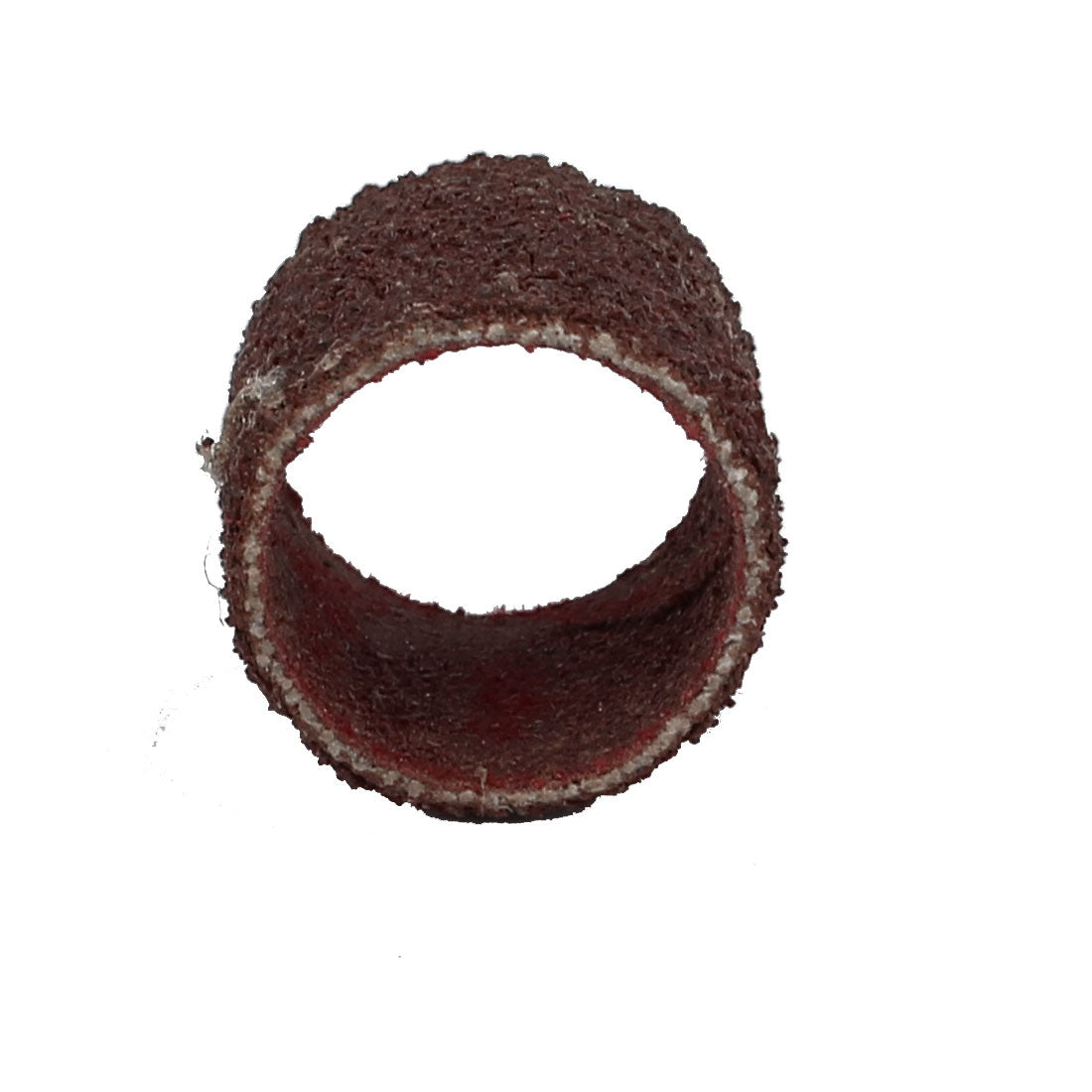 Harfington 13mm x 15mm x 14mm Abrasive Sanding Sleeves Sandpaper Dark Brown 10pcs