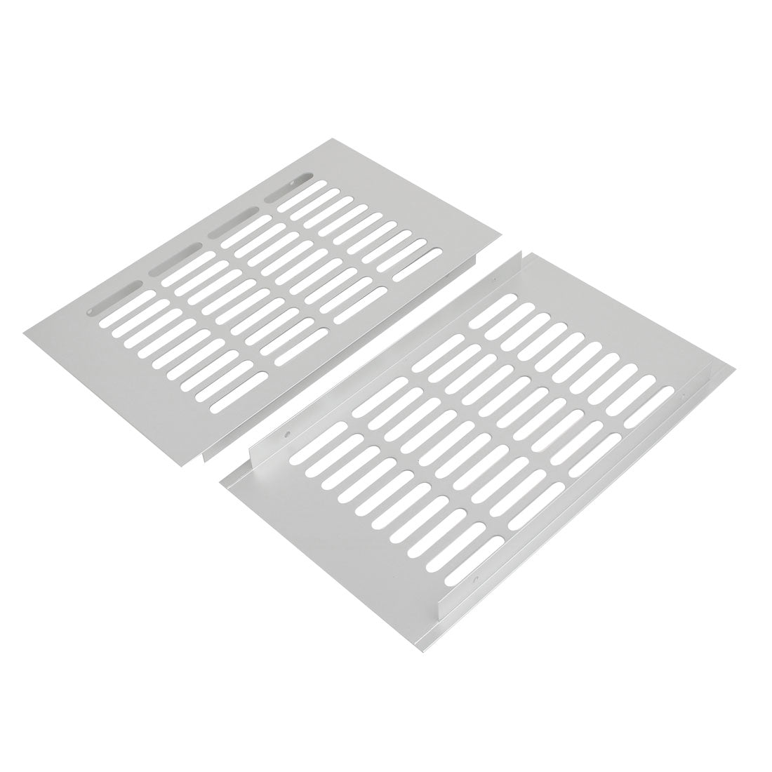 Harfington 150mm x 250mm Aluminum Alloy Wardrobe Cupboard Ventilation Air Vent Grille 4pcs