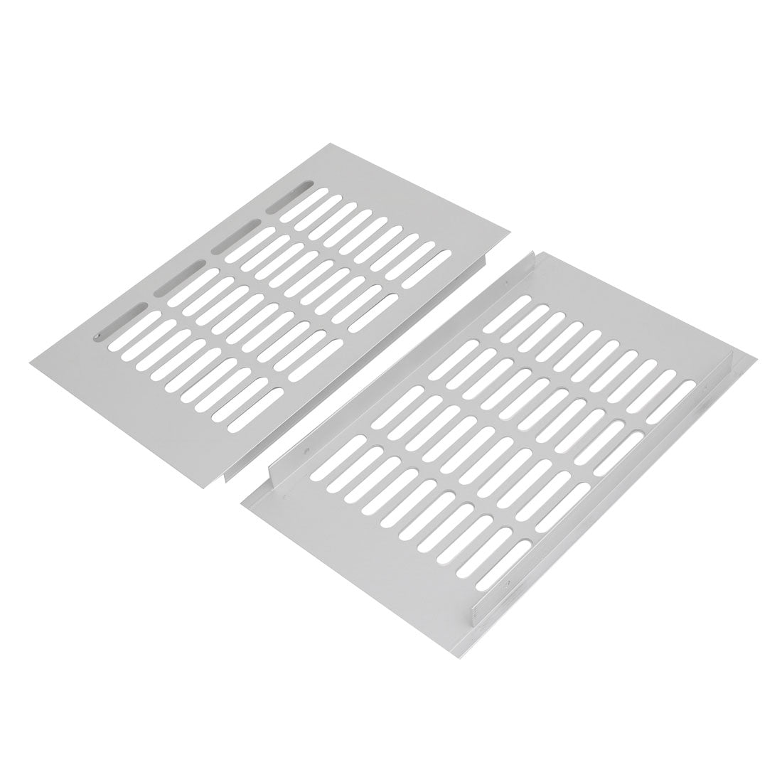 Harfington 150mm x 250mm Aluminum Alloy Wardrobe Cupboard Ventilation Air Vent Grille 5pcs