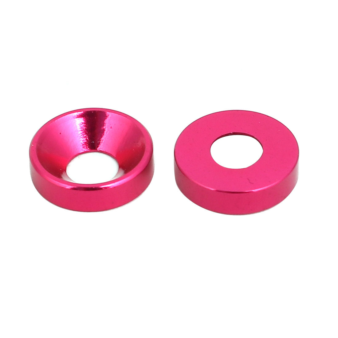 Harfington M4 Aluminium Alloy Cup Head Engine Bay Fender Bumper Washer Pink 20pcs