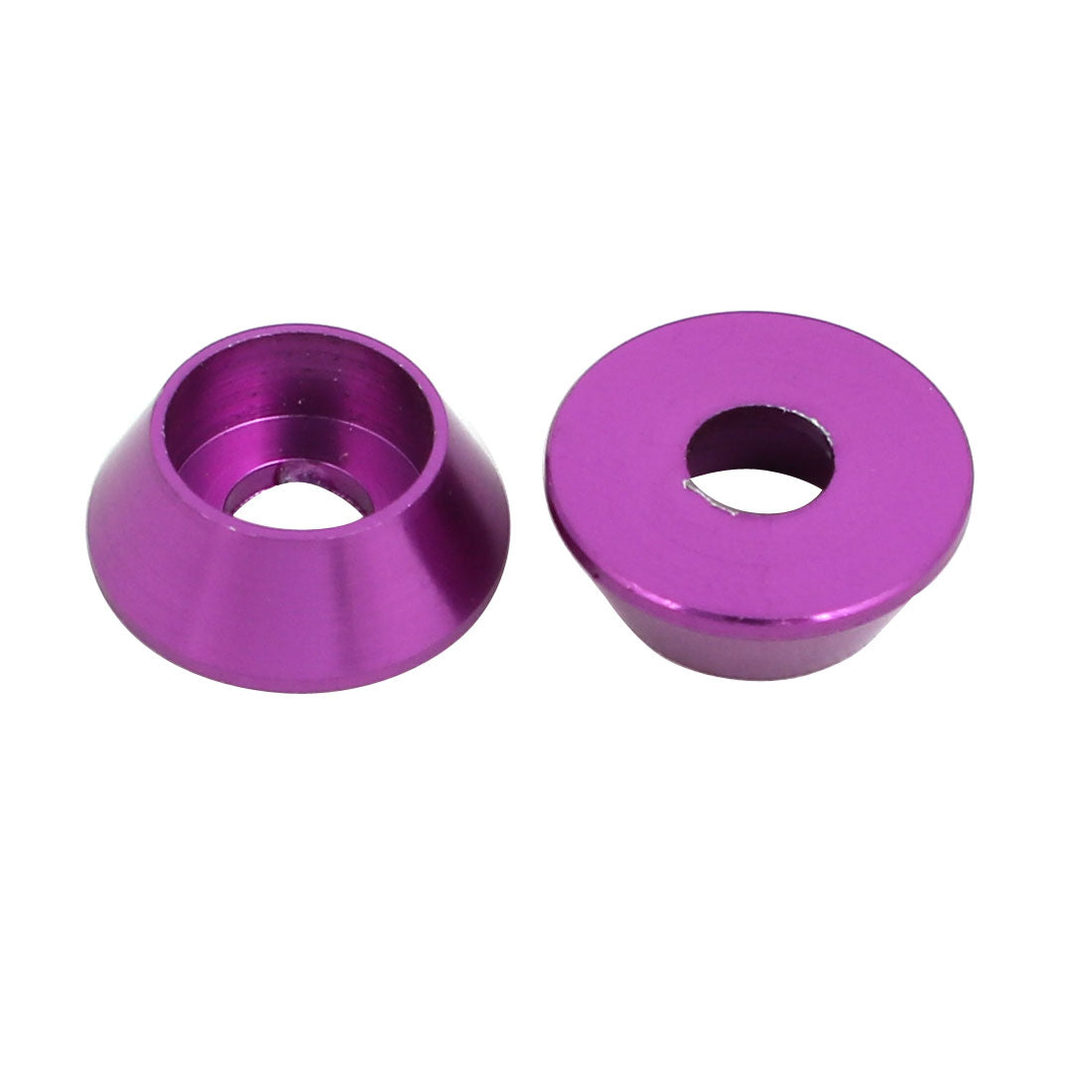 Harfington M4 Aluminium Alloy Engine Bay Hatch Lid Bumper  Washer Purple 20pcs