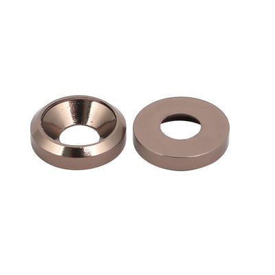 Harfington M3 Aluminium Alloy Cup Head Engine Bay Fender Bumper Washer Gray 20pcs