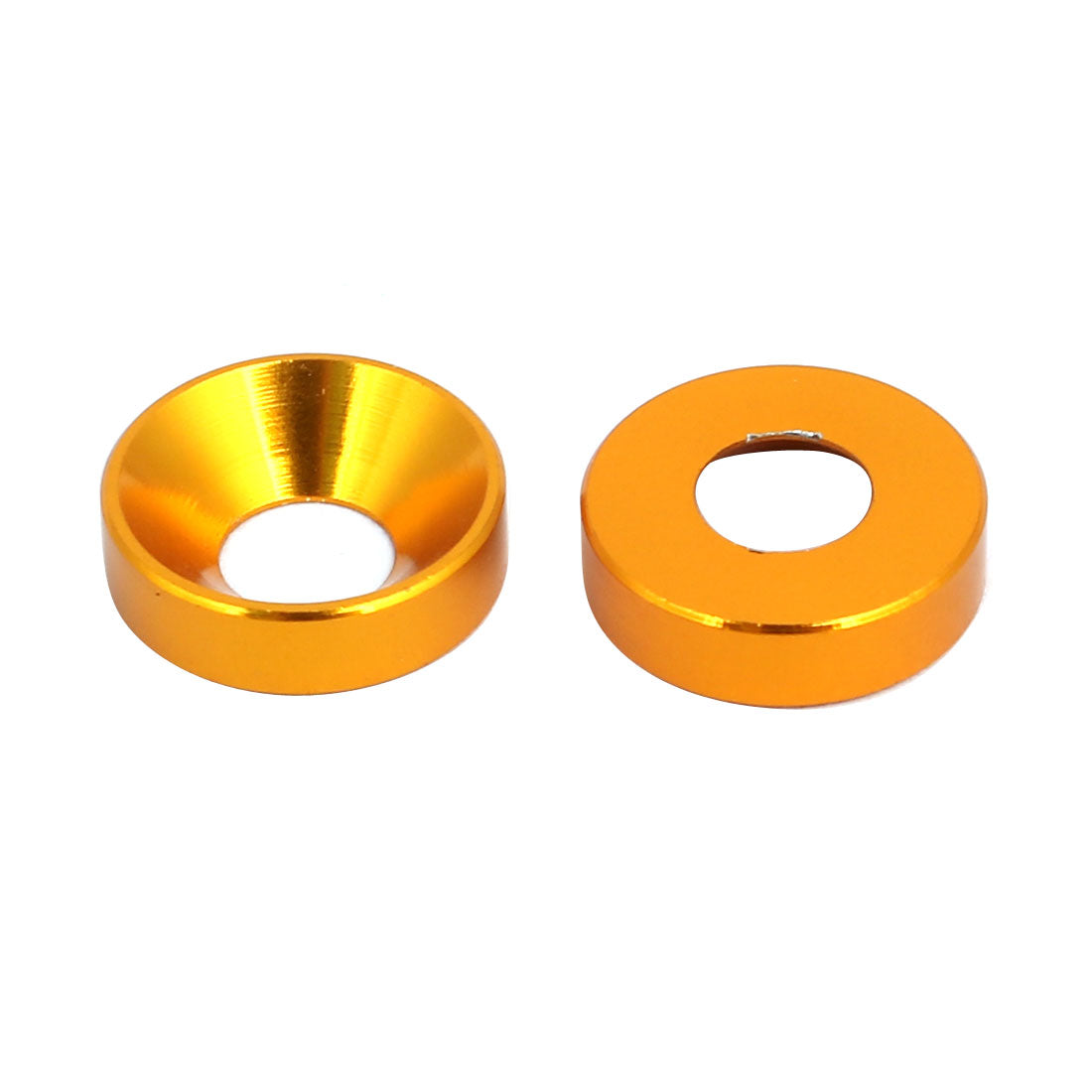 Harfington M5 Aluminium Alloy Car Bumper Trunk Fender Washer Gold Tone 20pcs