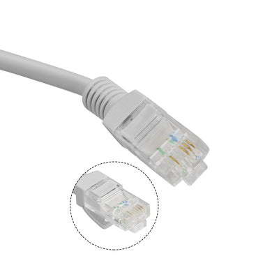 Harfington 15M/49ft Cat5e Network Ethernet LAN/Power Extension Cable for CCTV Security Cameras