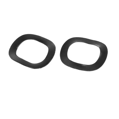 Harfington 14mm Inner Diameter 21mm Outer Dia 0.4mm Thickness Carbon Steel Compression Type Wave Washer 50pcs