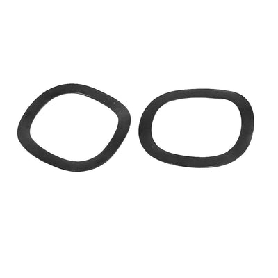 Harfington 19mm Inner Diameter 25mm Outer Dia 0.4mm Thickness Carbon Steel Compression Type Wave Washer 40pcs