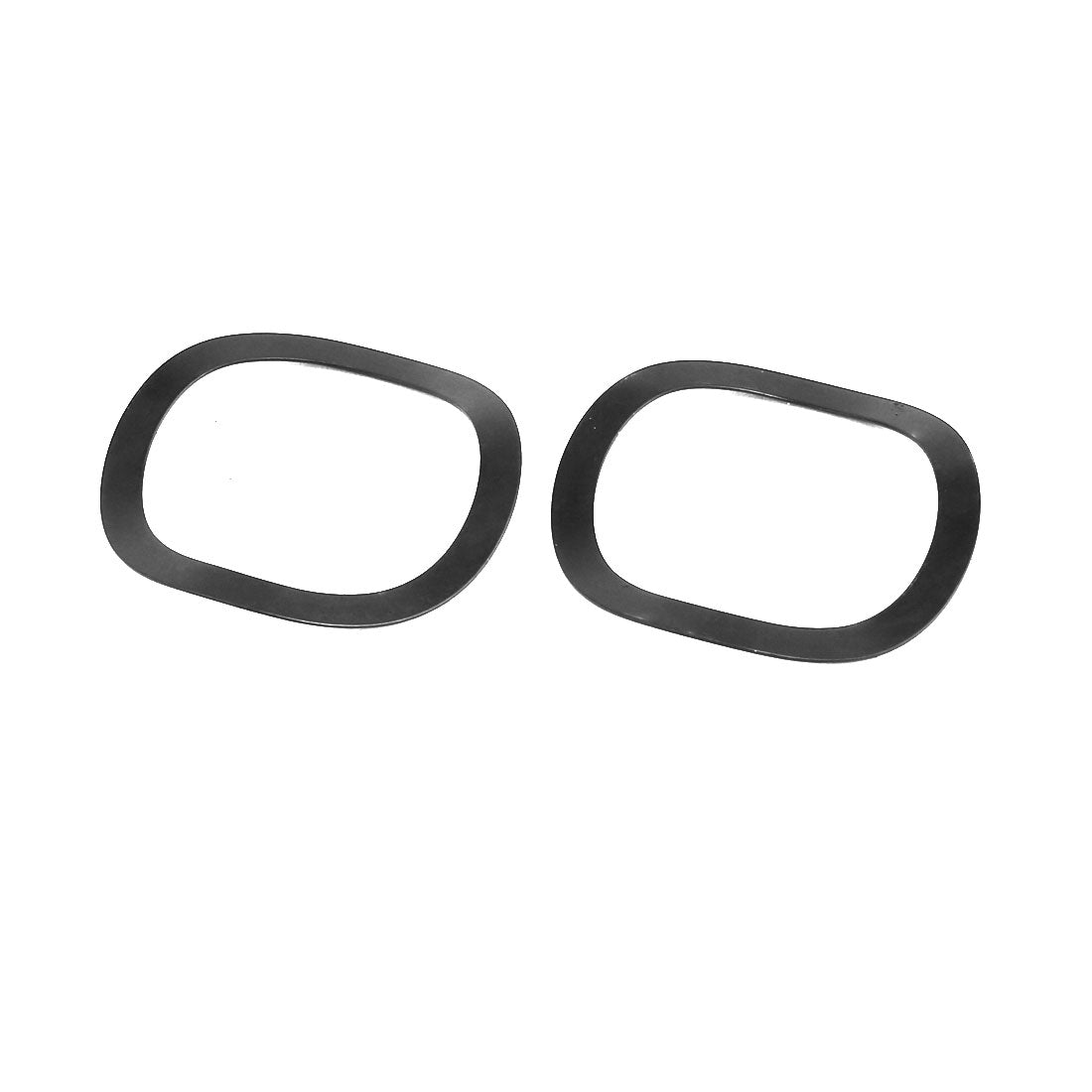 Harfington 25mm Inner Diameter 31mm Outer Dia 0.4mm Thickness Carbon Steel Compression Type Wave Washer 40pcs