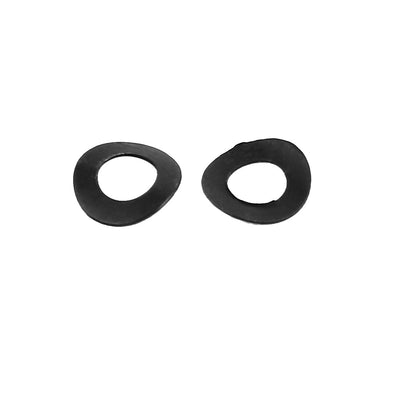 Harfington 3mm Fitting Dia Carbon Steel Compressed Type Curved Spring Washer 500pcs