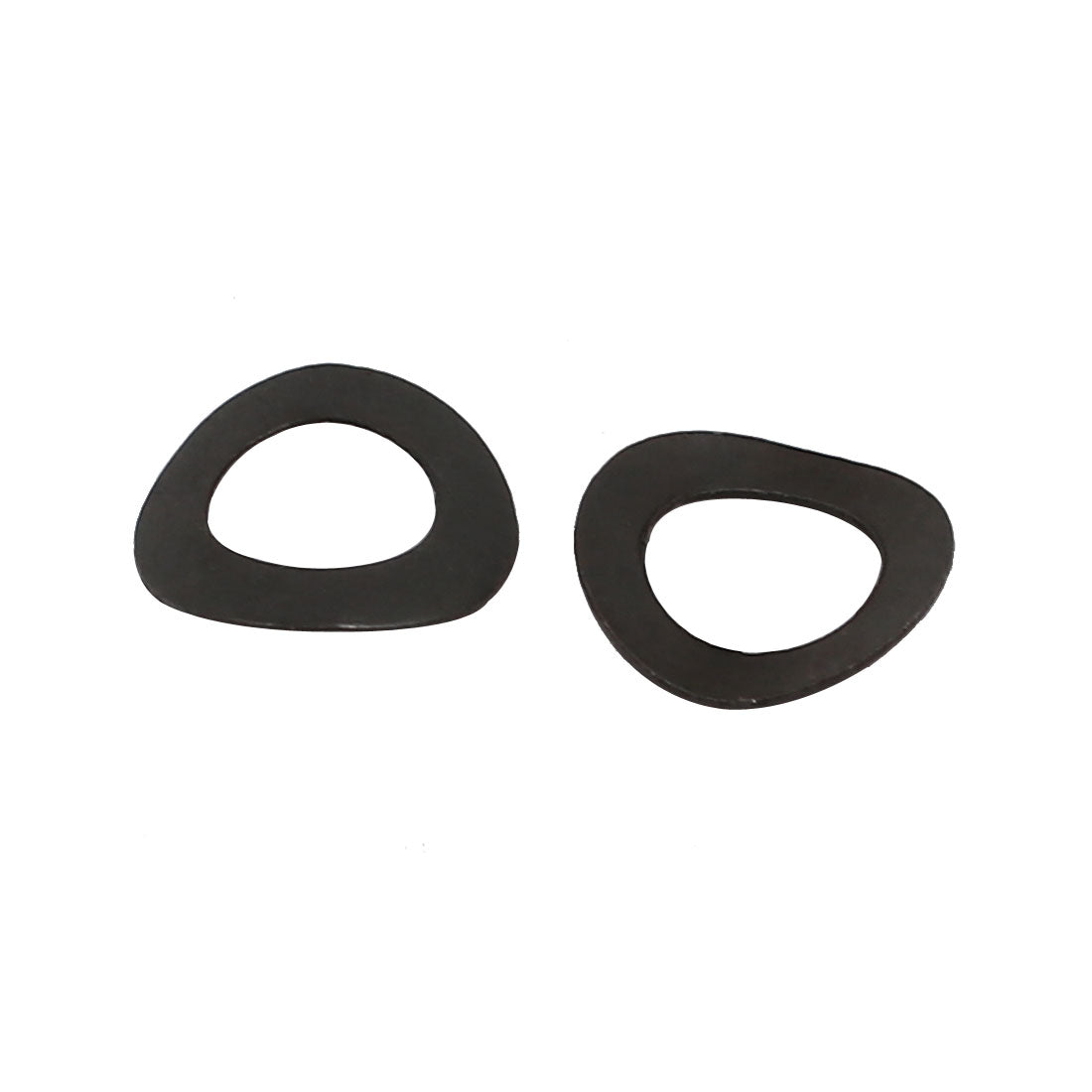 Harfington 5mm Fitting Dia Carbon Steel Compressed Type Curved Spring Washer 200pcs