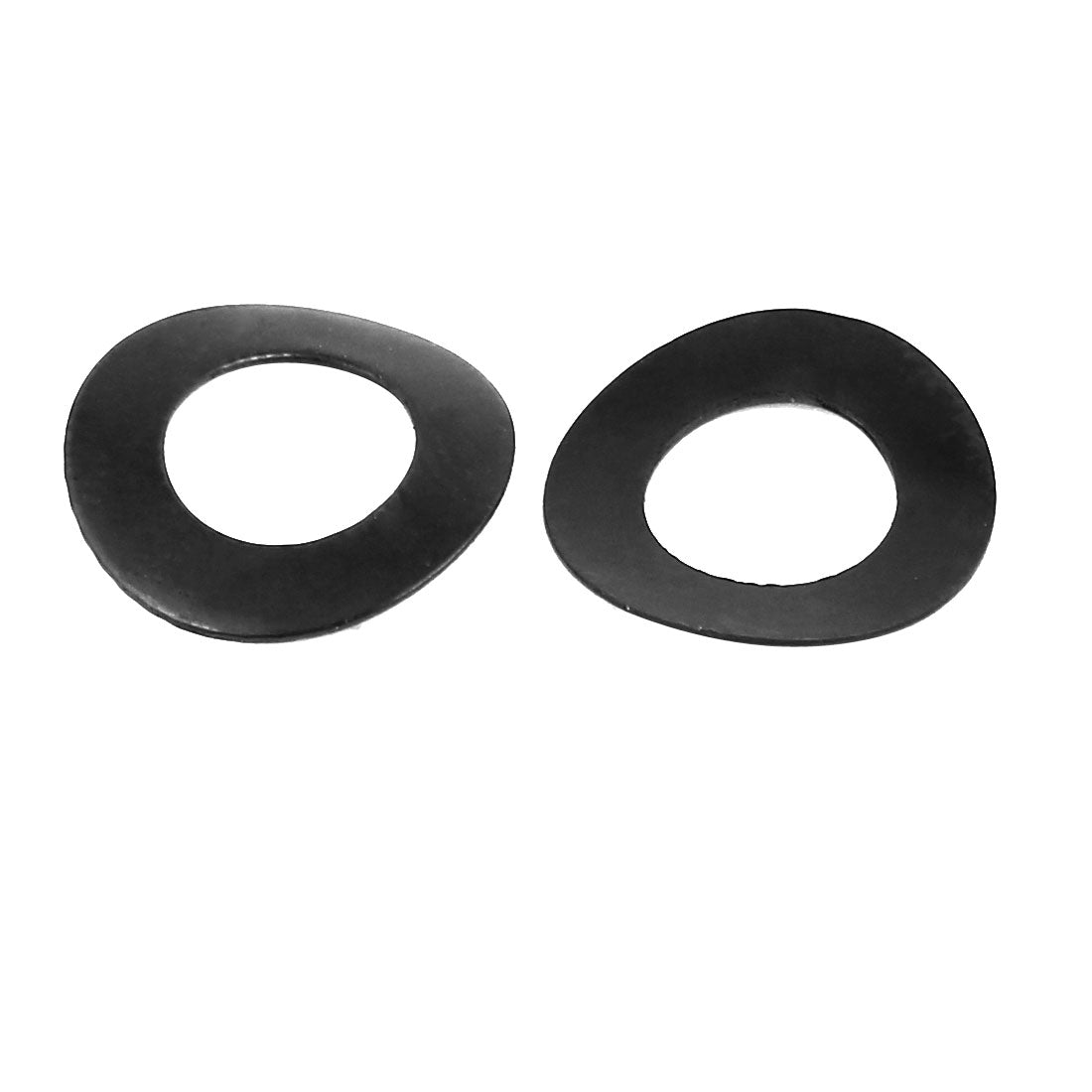 Harfington 8mm Fitting Dia Carbon Steel Compressed Type Curved Spring Washer 200pcs