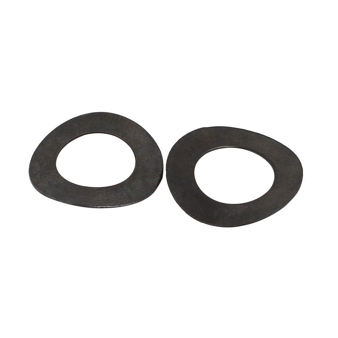 Harfington 10mm Fitting Dia 0.6mm Thickness Carbon Steel Curved Spring Washer 100pcs