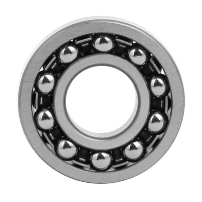 Harfington 15mmx35mmx11mm Double Row Self Aligning Ball Bearing Silver Gray 1202