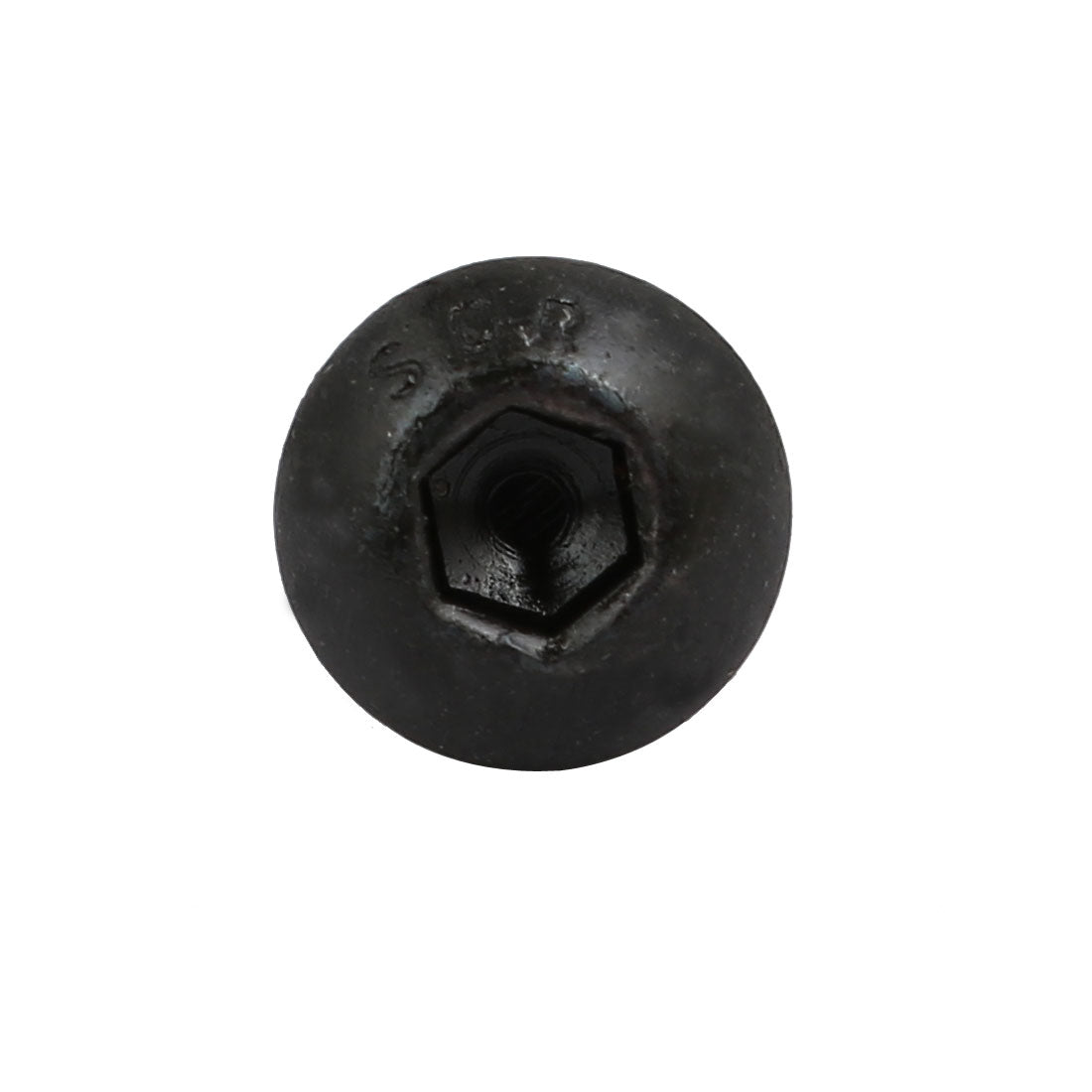 Harfington 2pcs M5x20mm 10.9 Grade Hex Socket Reverse Left Hand Thread Screw Bolt Black