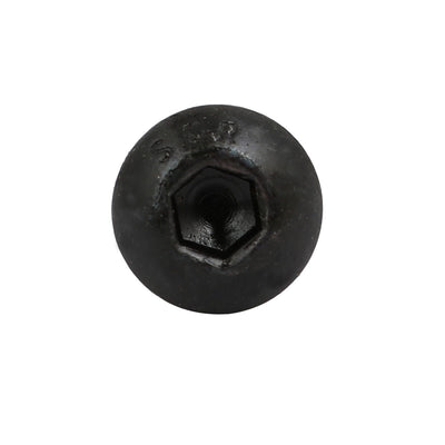 Harfington 2pcs M5x20mm 10.9 Grade Hex Socket Reverse Left Hand Thread Screw Bolt Black