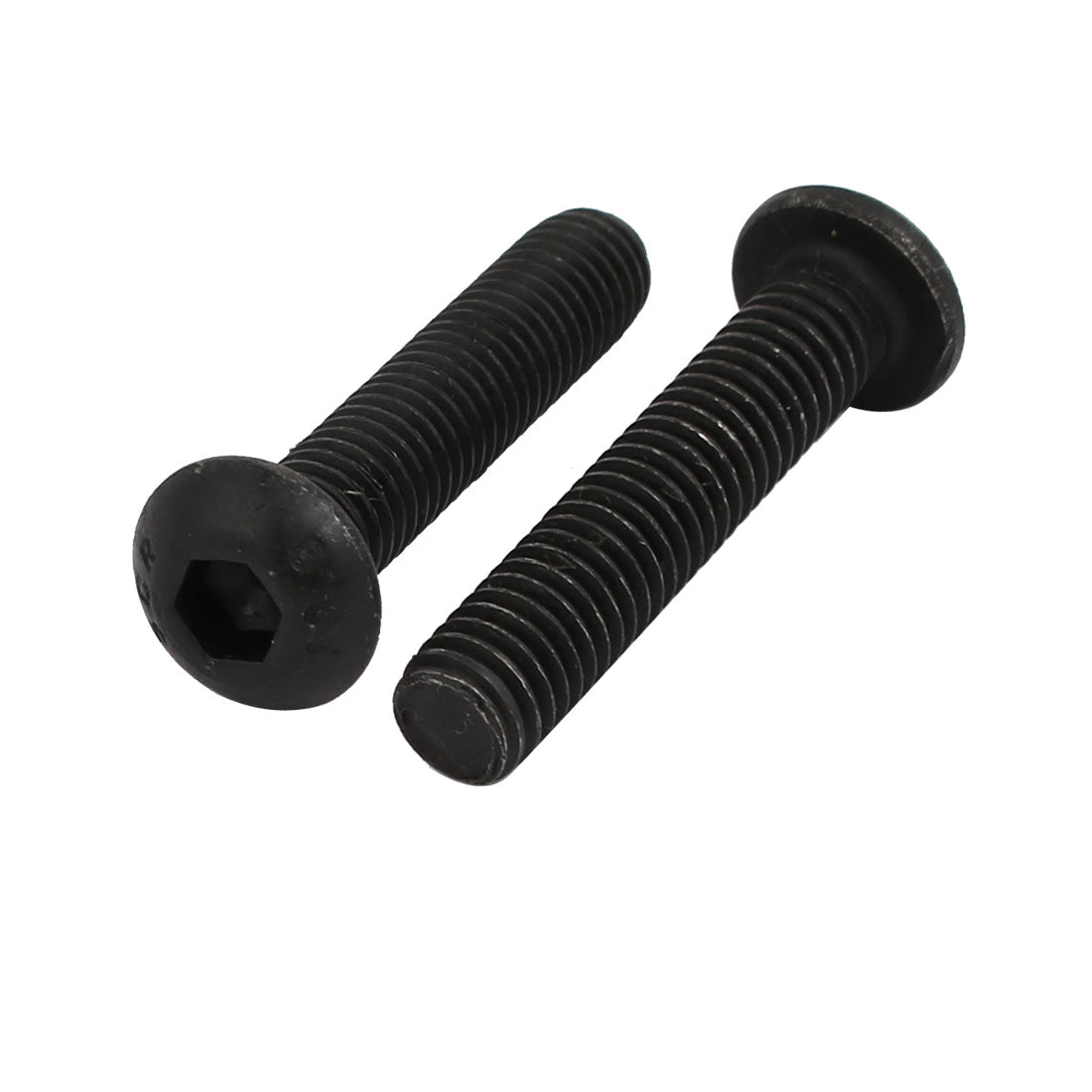 Harfington 2pcs M6x30mm 10.9 Grade Left Hand Thread Bolt Lock Screw for Drill Chuck