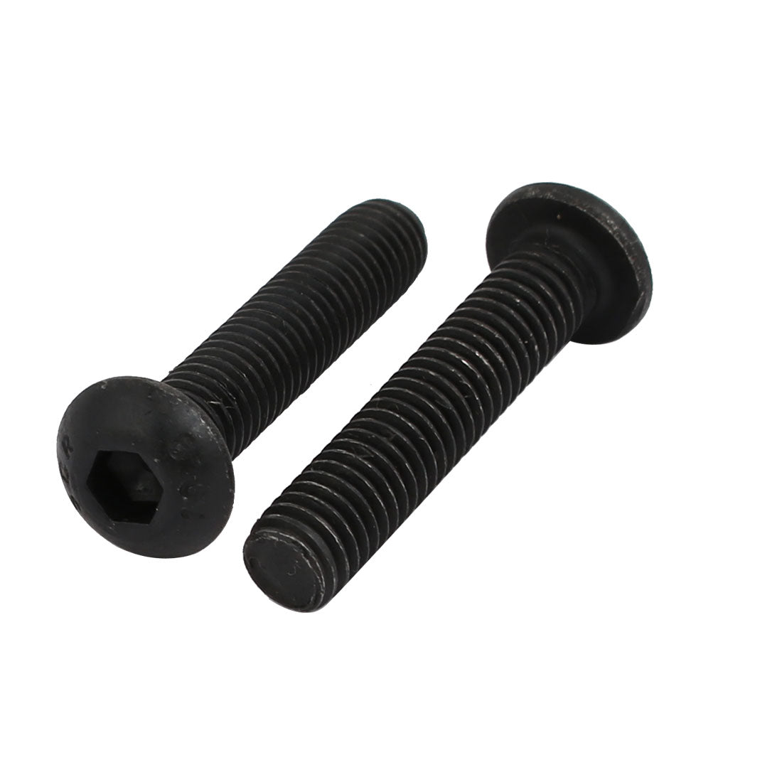 Harfington 5pcs M6x30mm 10.9 Grade Left Hand Thread Bolt Lock Screw for Drill Chuck