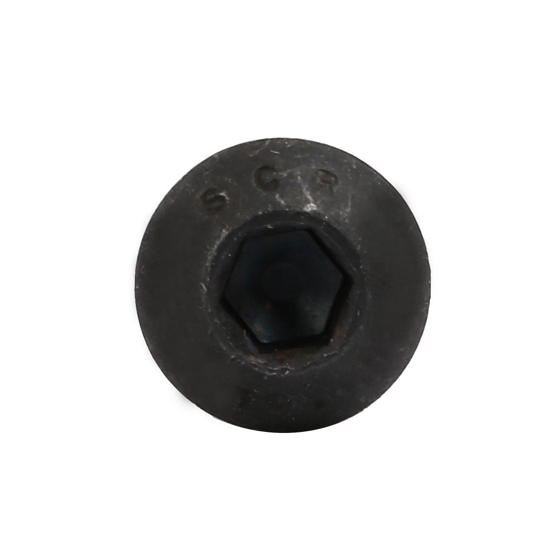 Harfington M8x20mm 10.9 Grade Button Head Hex Socket Left Hand Thread Screw Bolt