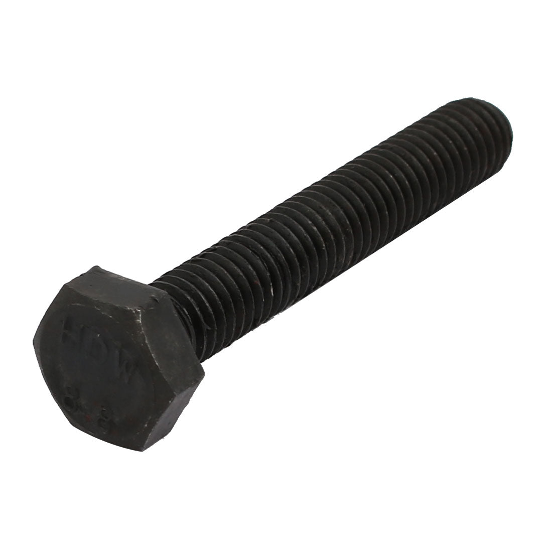 Harfington 8.8 Grade M8x50mm Full Threaded Left Hand Thread Hex Head Bolt
