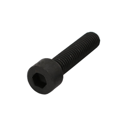 Harfington 8.8 Grade M8x35mm Fully Threaded Hex Socket Drive Left Hand Thread Bolt Black