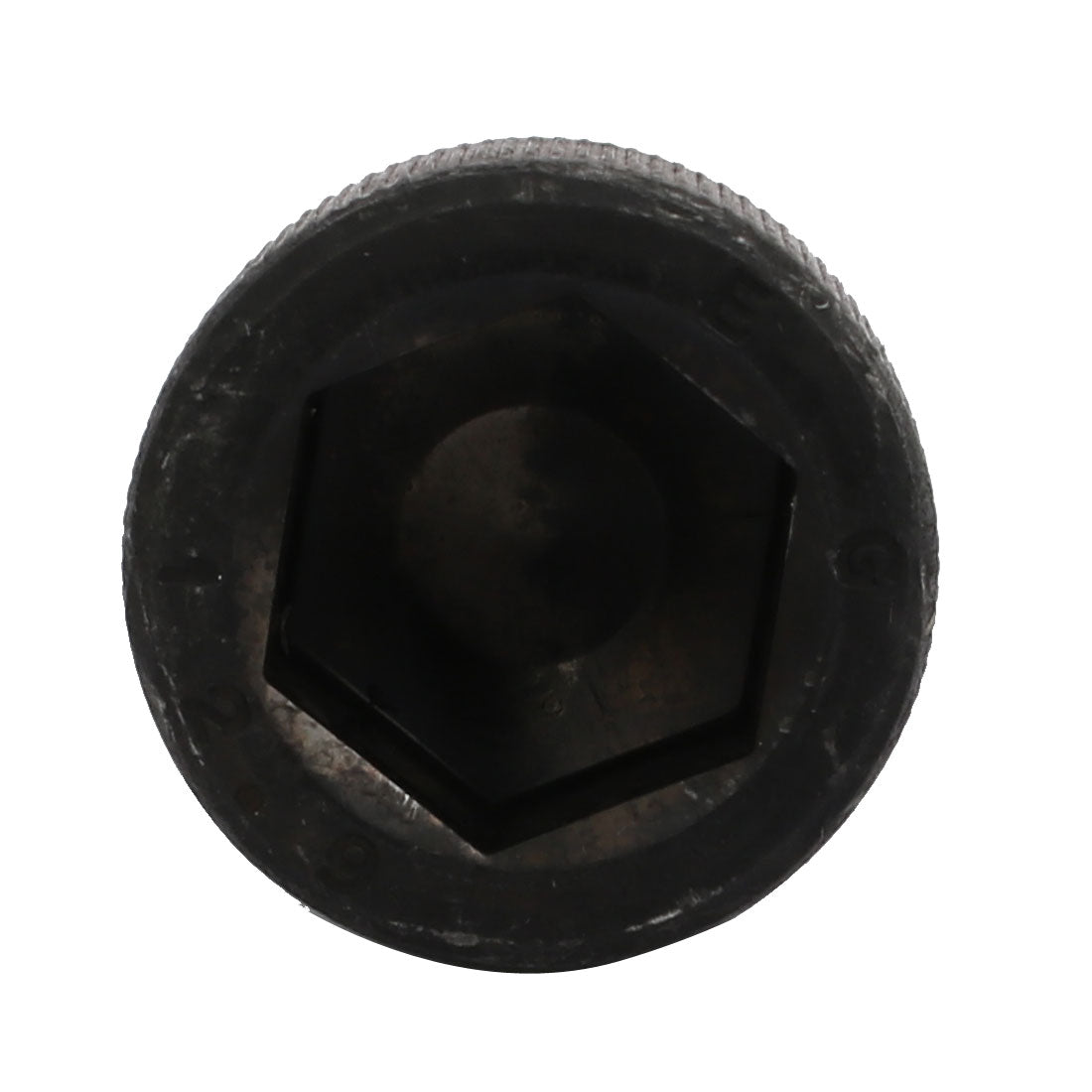Harfington M16x40mm Fully Threaded 12.9 Grade Hex Socket Cap Left Hand Screw Bolt Black