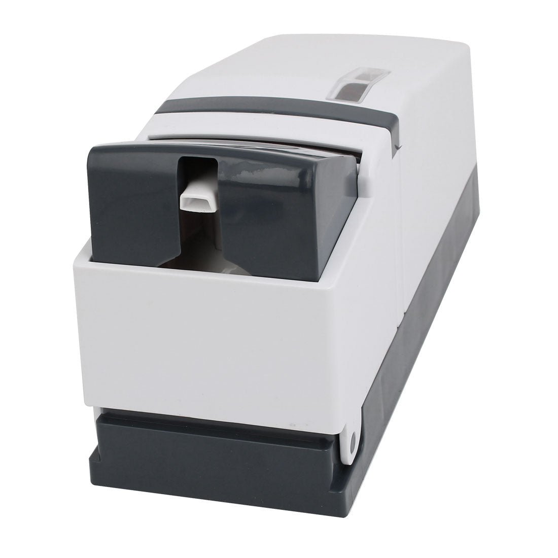 Harfington 17-Ounce Single Bottle Wall Mounted Shower Foaming Dispenser, White & Gray