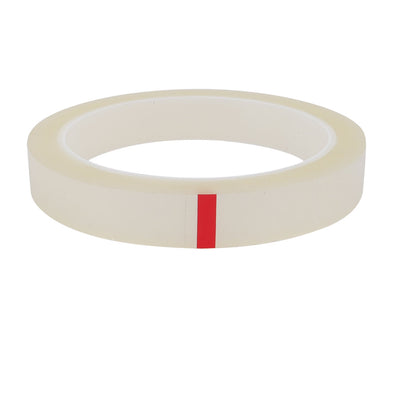 Harfington 15mm Width 164Ft Long Single-side Adhesive Electrical Insulated Tape Clear