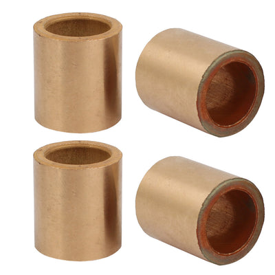 Harfington 16mmx22mmx25mm Powdered Metal Bronze Sleeve Bearing Bushing 4pcs