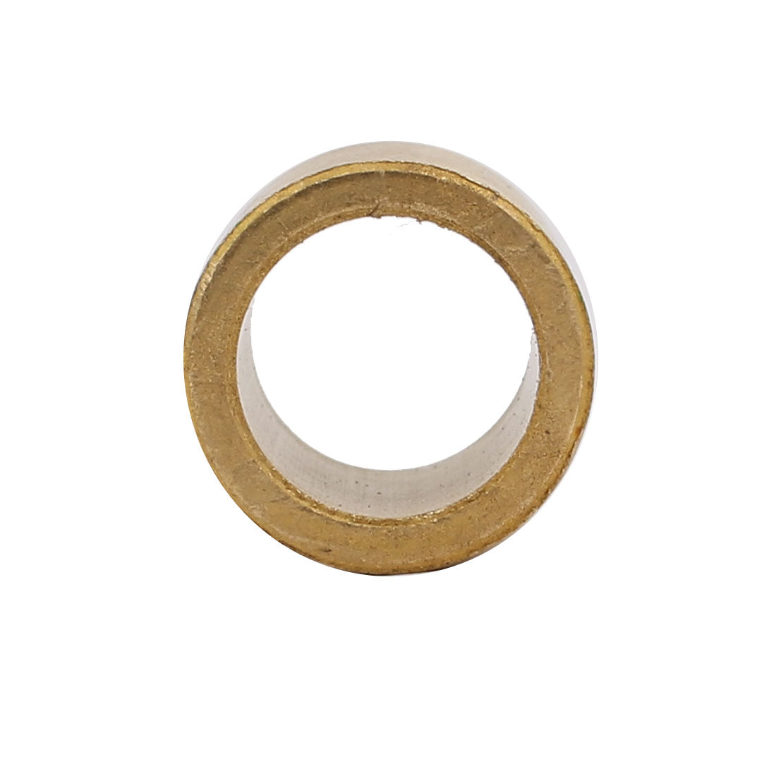 Harfington 16mmx22mmx28mm Powdered Metal Bronze Sleeve Bearing Bushing Gold Tone 4pcs