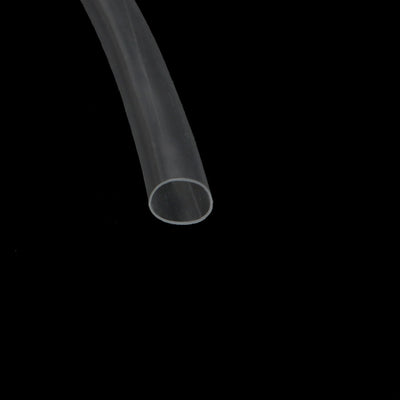 Harfington 15M Long 5mm Inner Dia. Polyolefin Heat Shrinkable Tube Wire Wrap Cable Sleeve Transparent