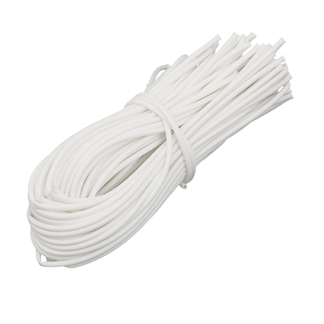 Harfington 15M Length 1mm Inner Dia Polyolefin Insulated Heat Shrink Tube Wire White